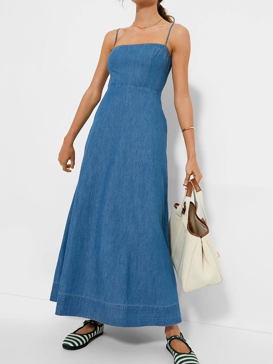 Tuckernuck Dresses & Skirts - Tuckerneck | Chambray Rhea Maxi Dress